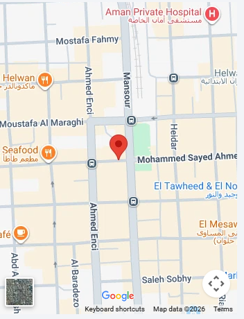 خريطة فرع حلوان